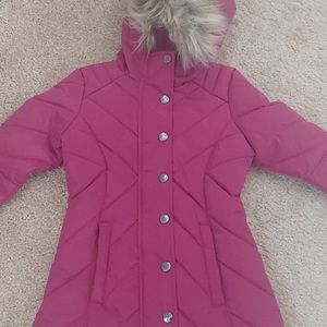 DKNY Toddler Girl Hooded Zipper Coat sz 2T NEW